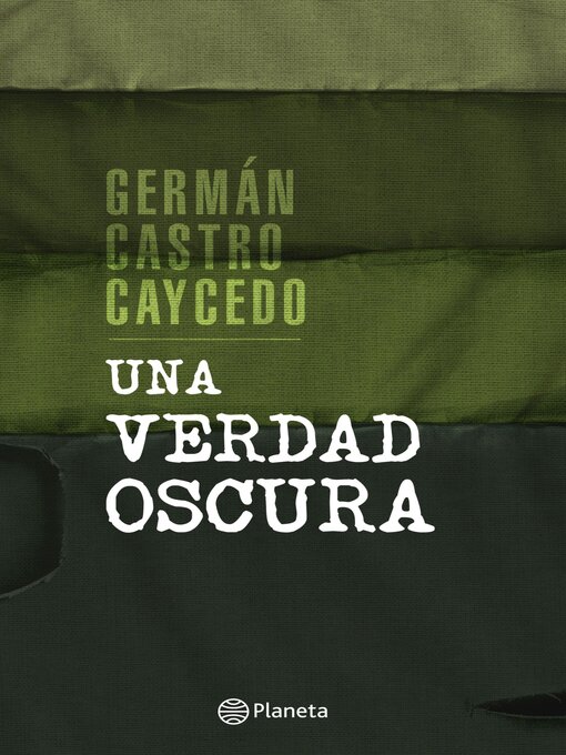 Detalles del título Una verdad oscura de Germán Castro Caycedo - Lista de espera